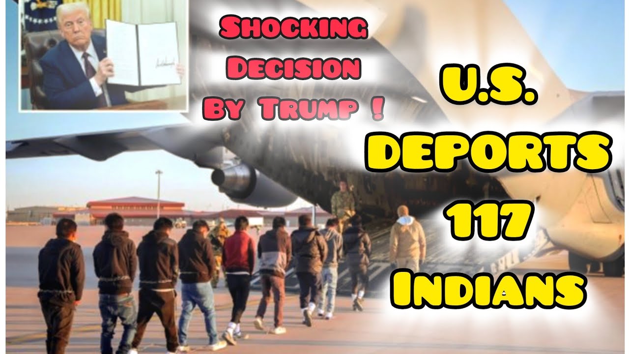 💥117 Indians Deported from USA | Big Immigration Crackdown 2025