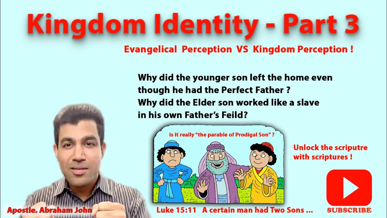Kingdom Identity  Part 3 I Apostle Abraham John I Kingdom Network