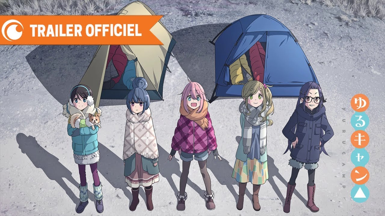 Yuru Camp - TRAILER OFFICIEL | Crunchyroll