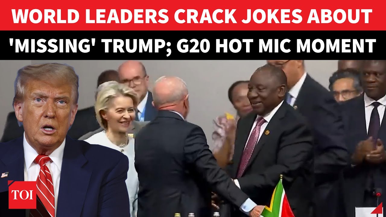 'WHERE IS TRUMP?': Lula, Carney Laugh As Ramaphosa Bangs Gavel To Handover G20 Presidency To U.S