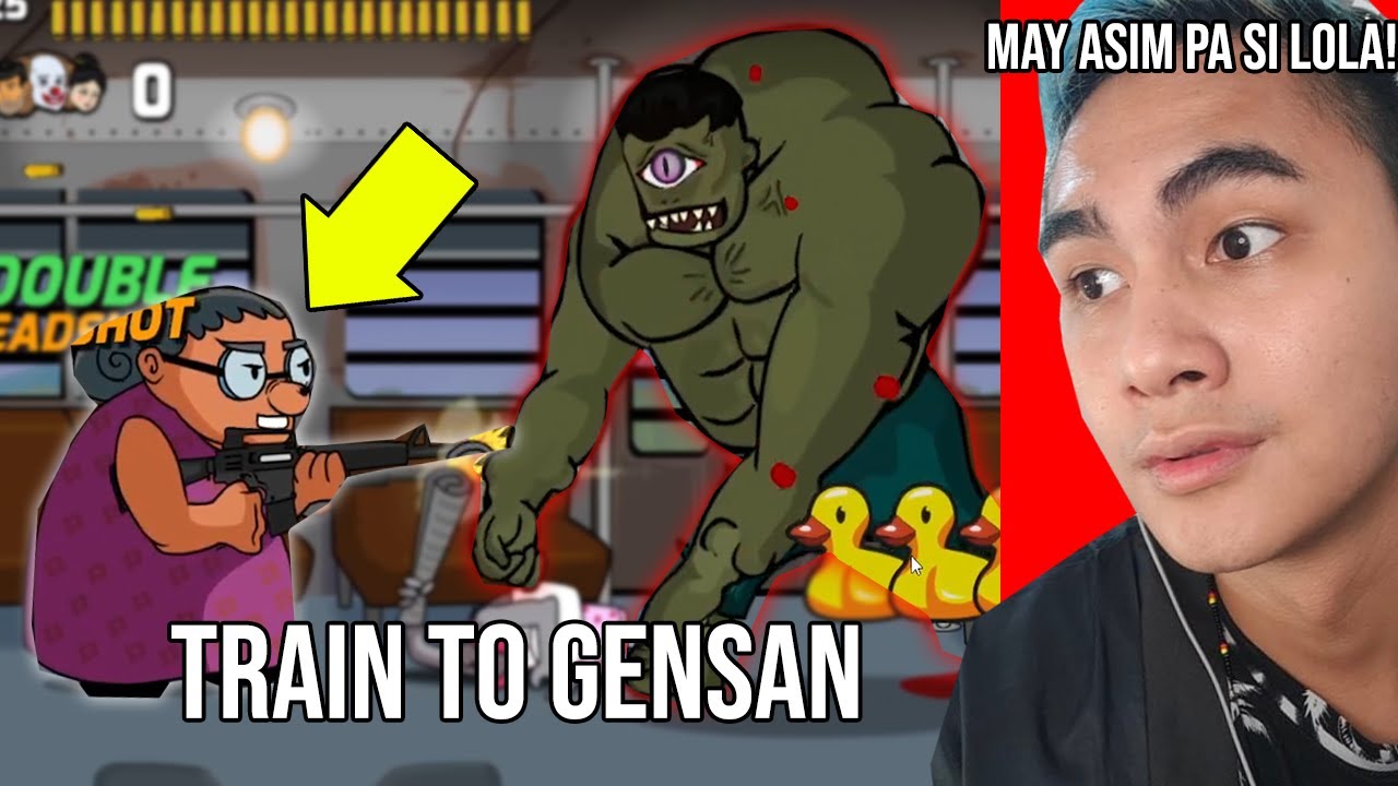 LOLA KO, Nakikipagaway Sa ZOMBEH! || Train To Gensan Part 3