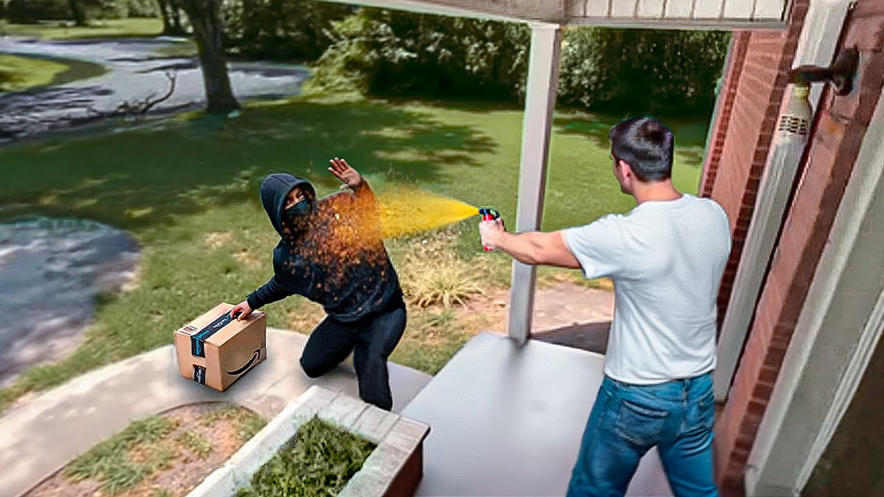 These Porch Pirates Messed With The Wrong Homeowners!