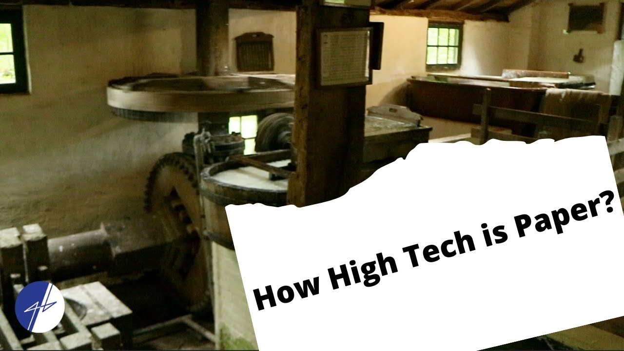 How High-Tech is Paper? Prerequisite Technologies