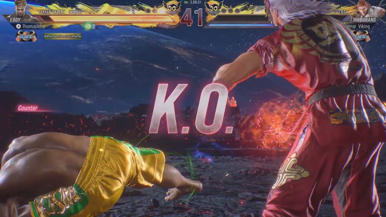 TEKKEN 8 | Eddy vs Hwoarang 4K