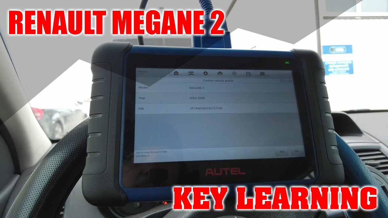 Renault Megane 2 AUTEL IM508s - Чи зможе він?