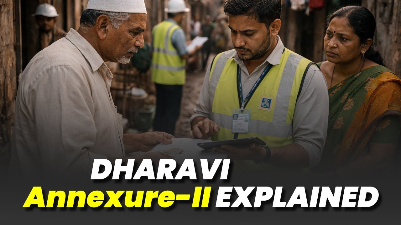 Dharavi Redevelopment Truth | Survey & Annexure-II Explained