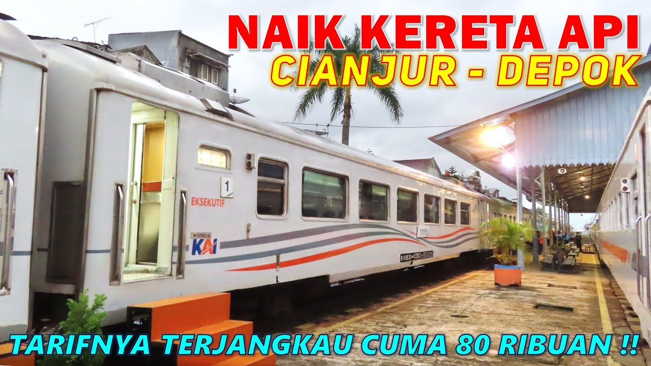 TRIP KERETA API CIANJUR DEPOK TERNYAMAN ! Naik KA PANGRANGO EKSEKUTIF - SILIWANGI - KRL Terbaru 2022