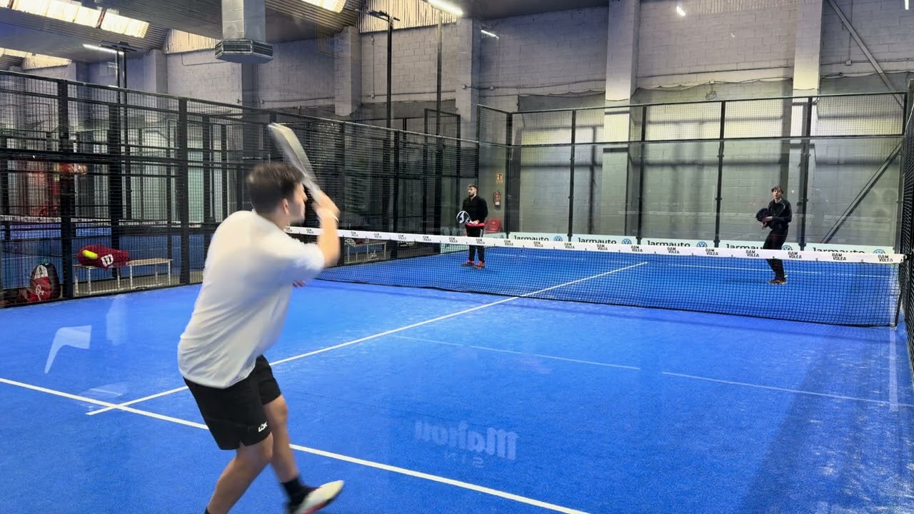 Partido de playtomic Madrid. Adivina el nivel 📦📦