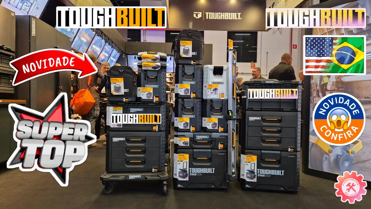 Super Novidades 2024 ToughBuilt Ferramentas