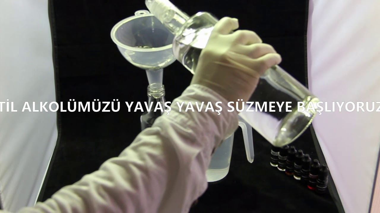 Etil Alkol S&uuml;zme ve Filtreleme İşlemi