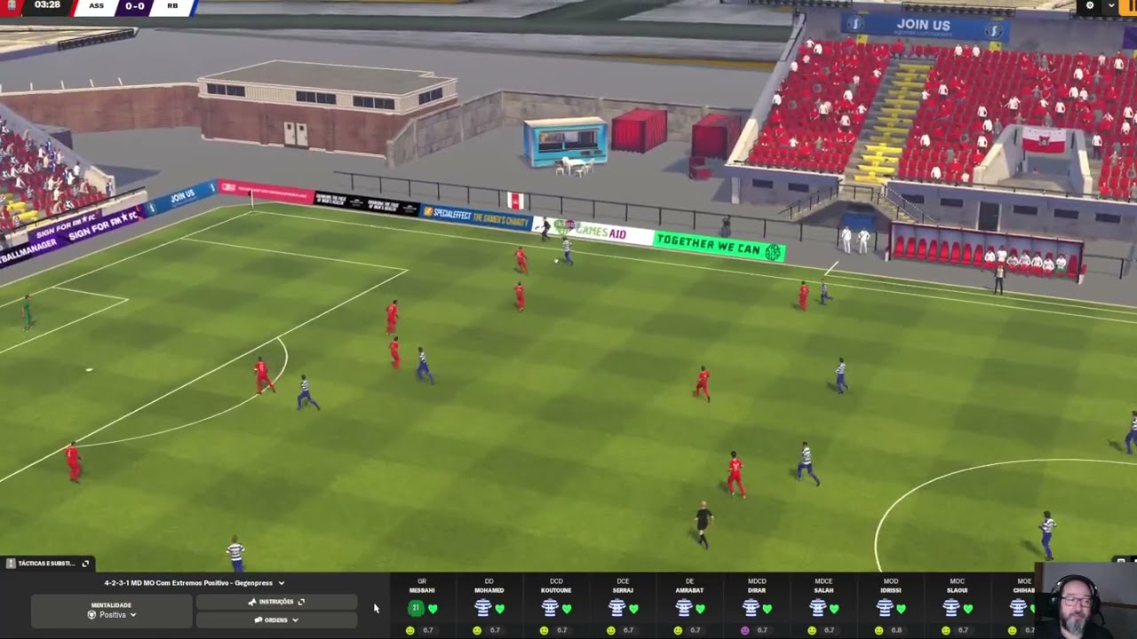 #FM24 - De Casablanca ao Estrelado - Ep.58 #الدار_البيضاء# المغرب - #RachadBernoussi vs AS Salé