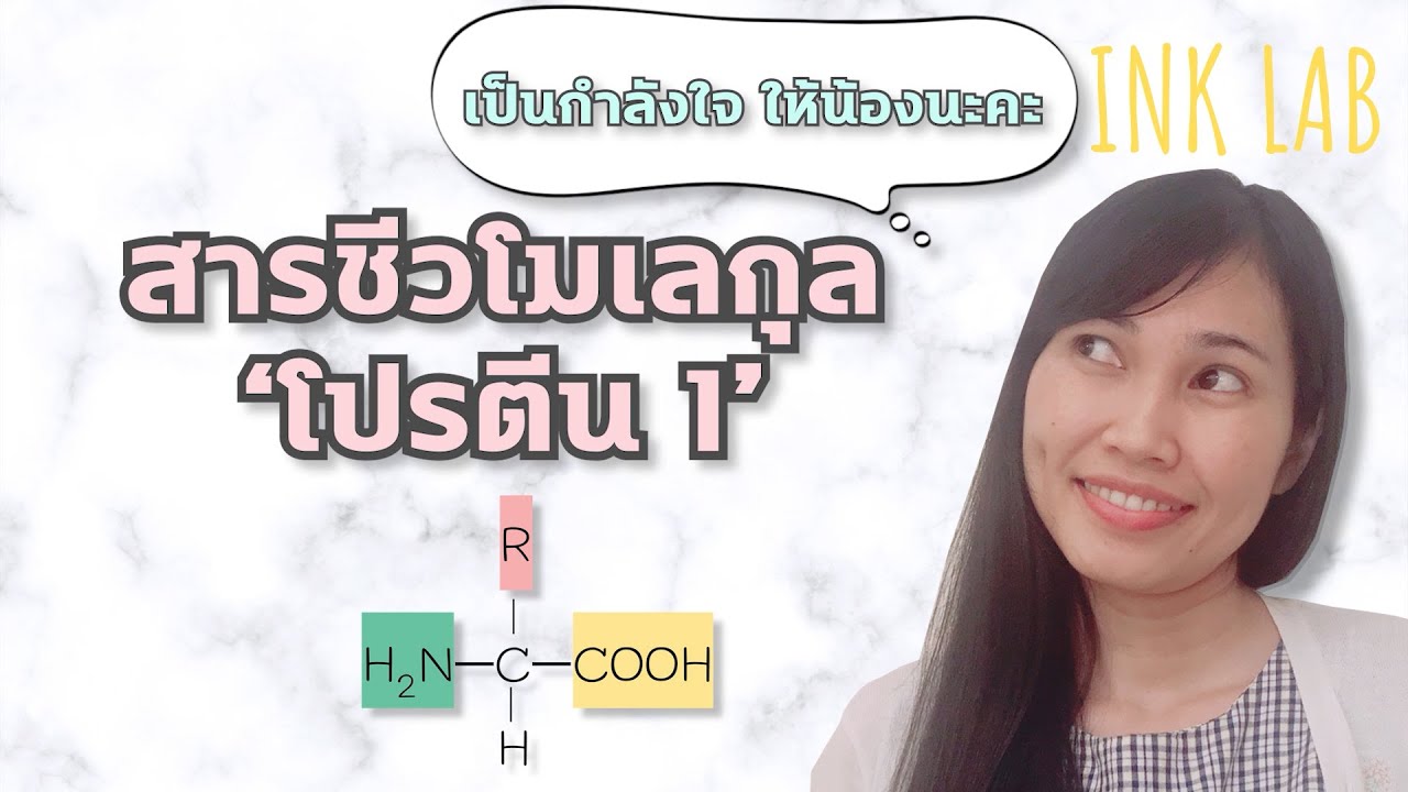 เคมีที่เป็นพื้นฐานของสิ่งมีชีวิต 3 : โครงสร้างกรดอะมิโนและโปรตีน [Chemistry#62]