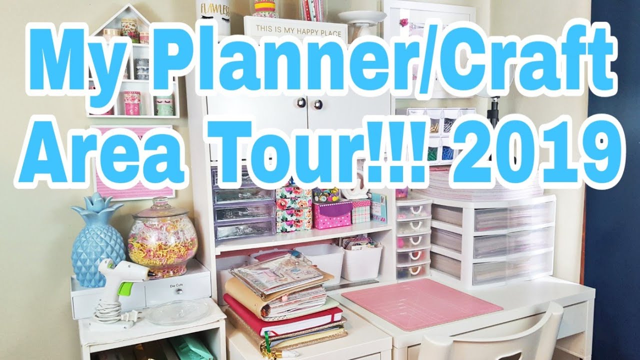 MY PLANNER/CRAFT AREA TOUR | 2019 | Planning With Eli