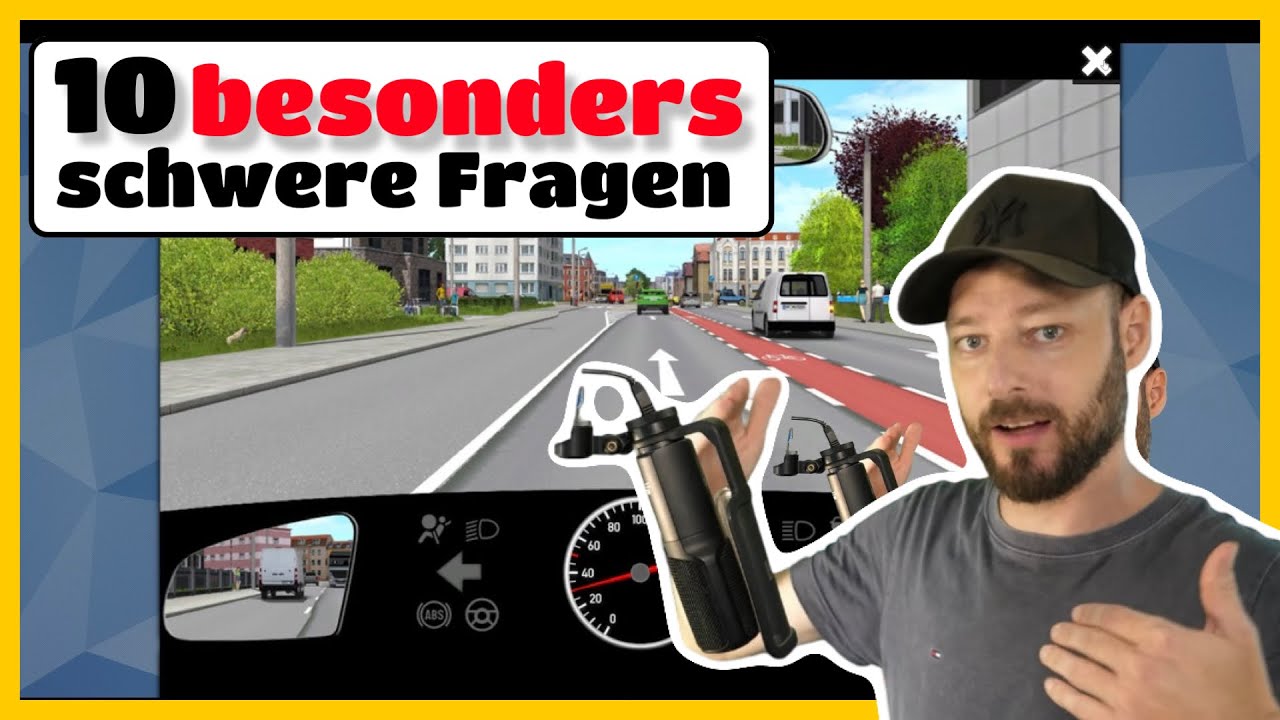 10 besonders schwere Führerschein fragen ￼