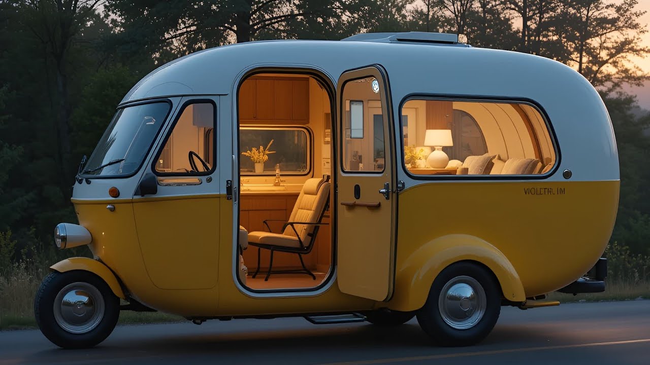 &ldquo;The 2025 Retro Camper Trike Is the Coolest Tiny RV You&rsquo;ve Never Seen!&rdquo;
