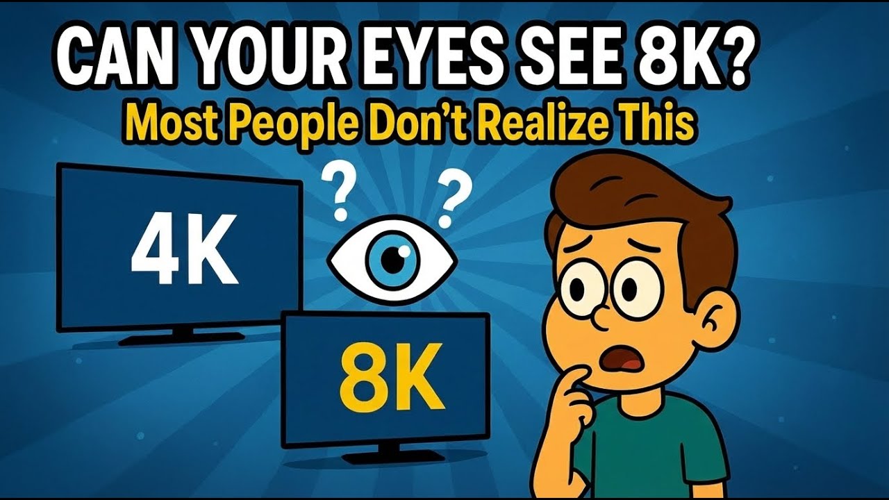 4K против 8K — видите ли вы разницу?