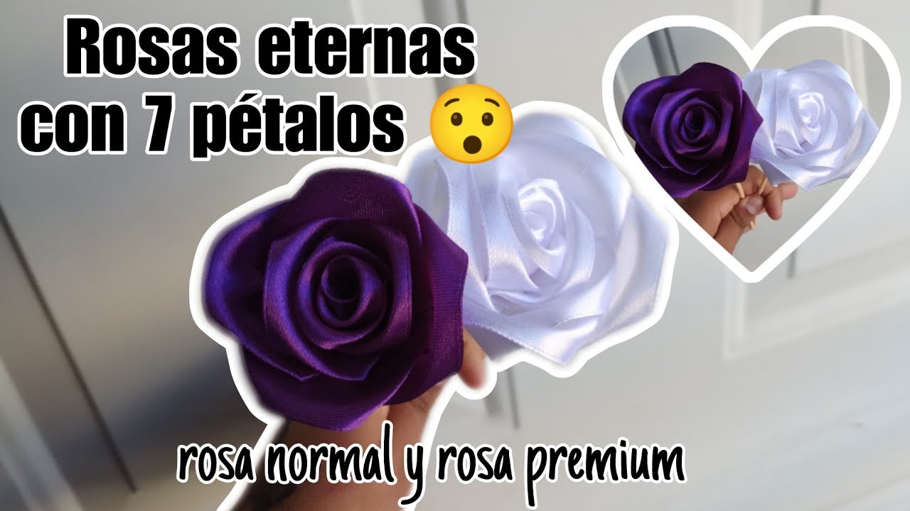 Como hacer rosas eternas ? Rosa eterna con 7 pétalos #rosaseternas #floreseternas