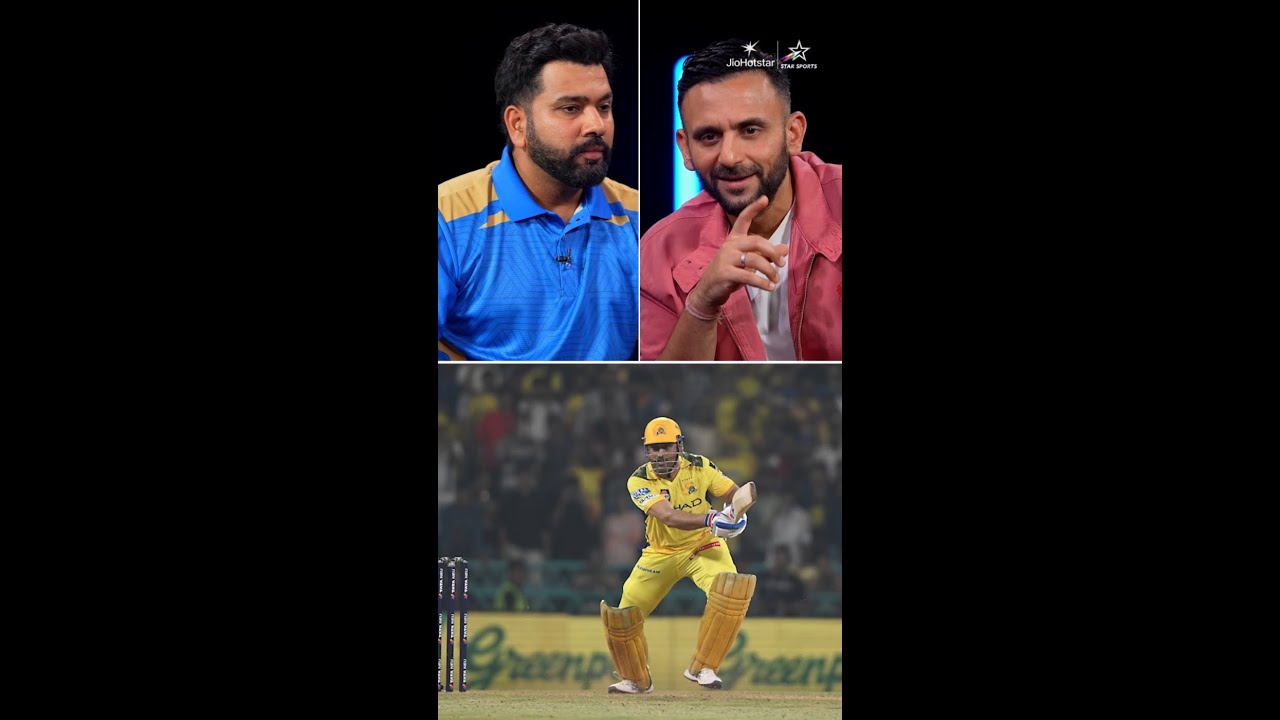Rohit Sharma shares insights on MS Dhoni and the mindset that sets him apart | #IPLonJioStar