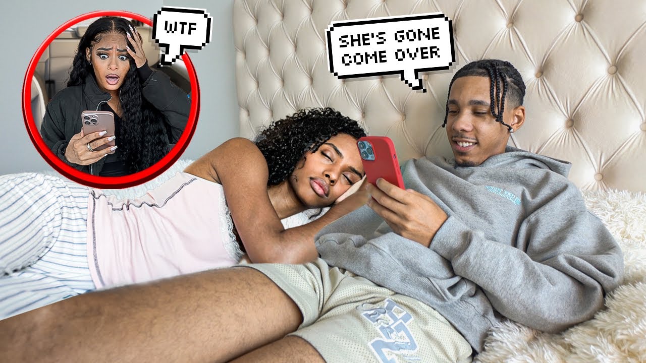 Пишу своей девушке сообщение «ОНА УШЛА, ПРИХОДИ», чтобы посмотреть на ее реакцию!