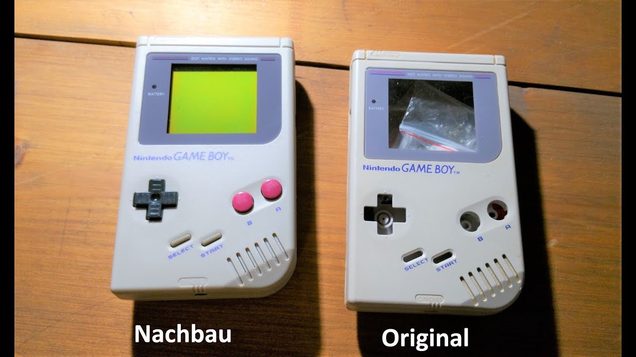 Nintendo Game Boy classic aus alt mach neu mit einem guten Gehäuse