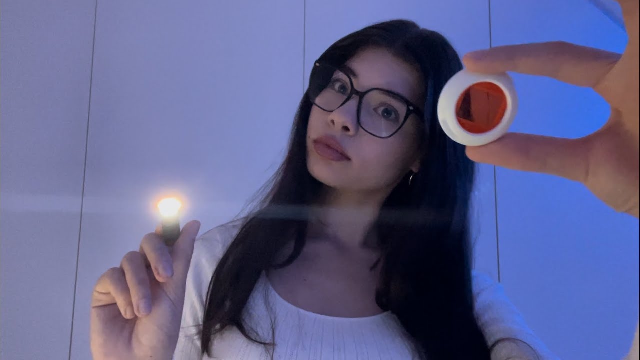 ASMR | testing your vision and senses 🫧 (follow instructions, visual, very cool)