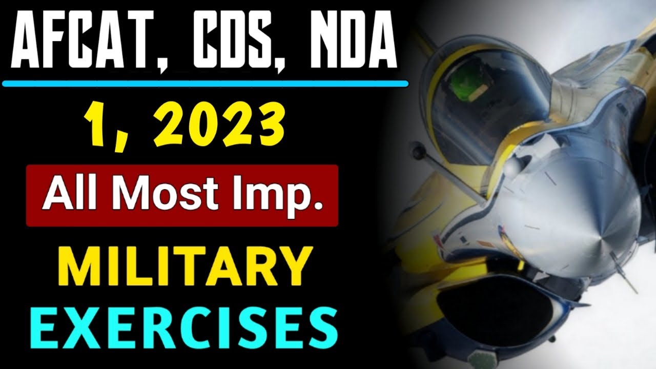 All Most Important Military Exercises 2022 | Defence Current Affairs 2022 | Education Circuit