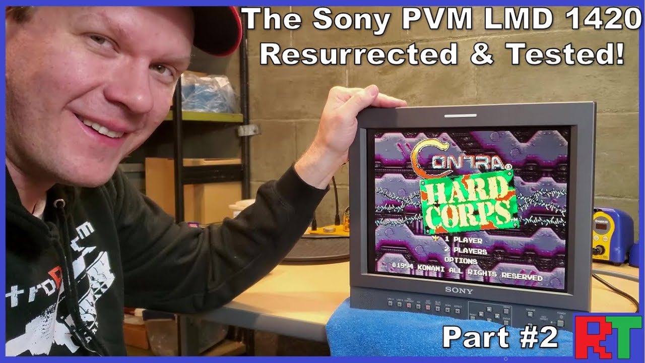 ЖК-дисплей Sony PVM снова жив! | Ремонт и тестирование LMD 1420