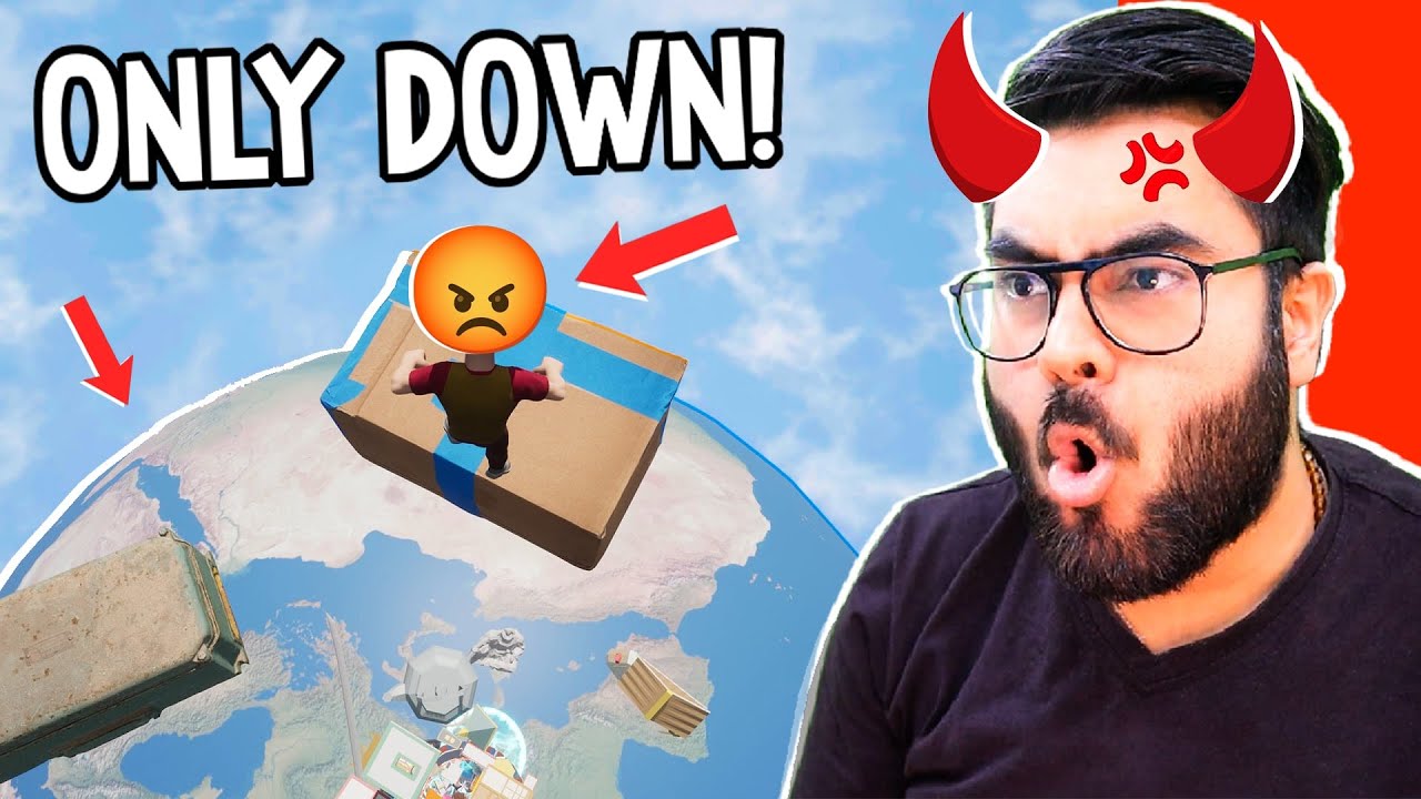 😡 WORST RAGE GAME EVER!!! Only DOWN!!! 😡 | Hitesh KS