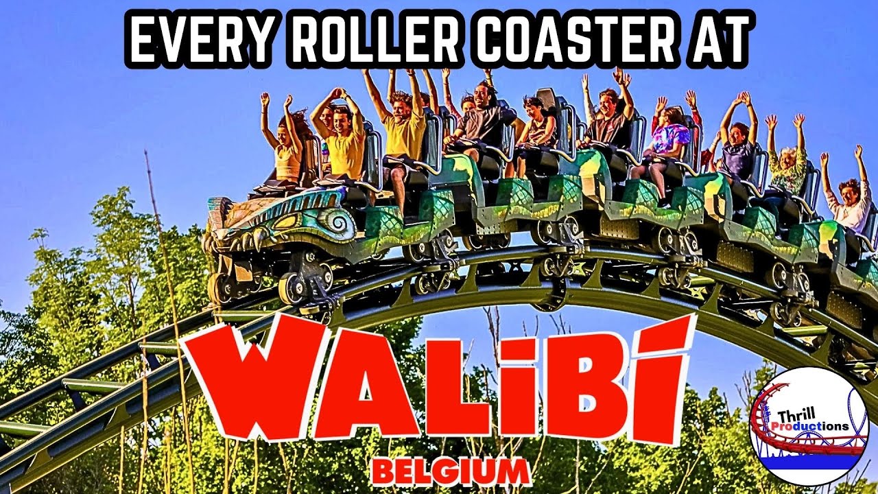 Every Roller Coaster at Walibi Belgium! (2024 Edition)