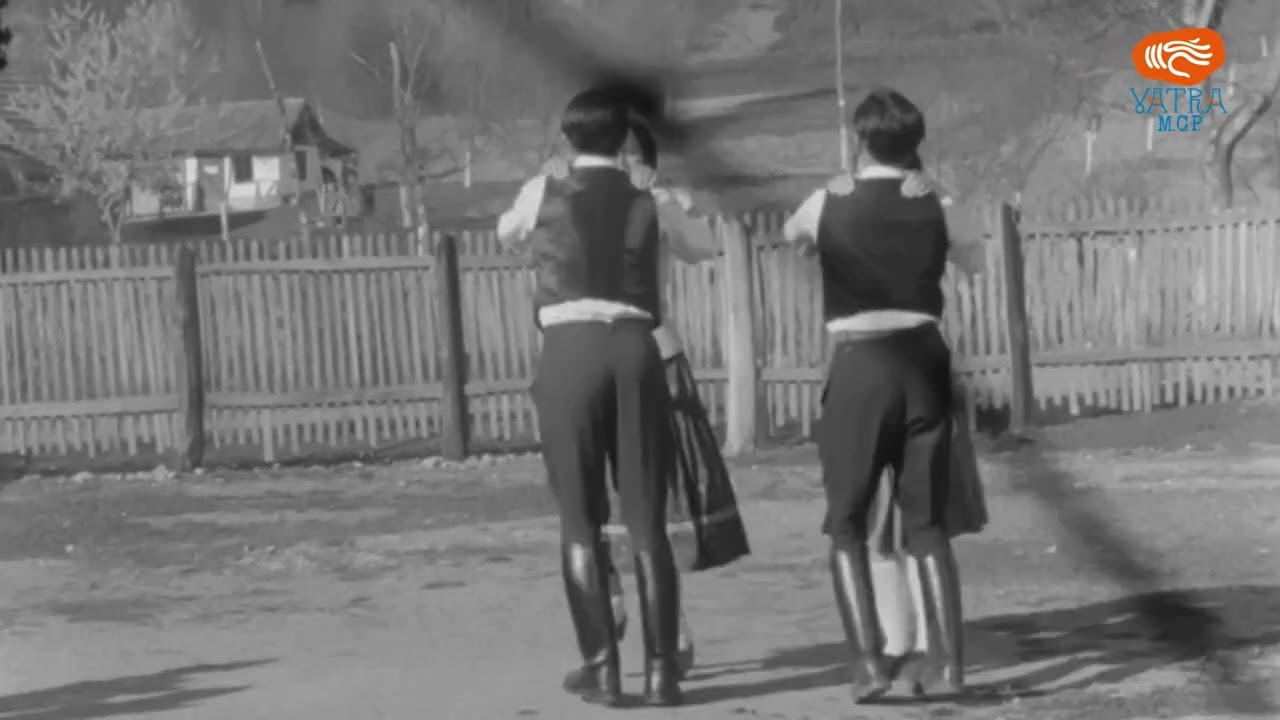 Sălăjanu la vioară cu goarnă, dans tradițional Sălaj