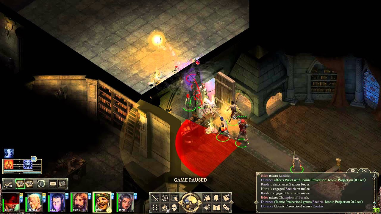 Pillars of Eternity - Path of the damned - Raedric fight