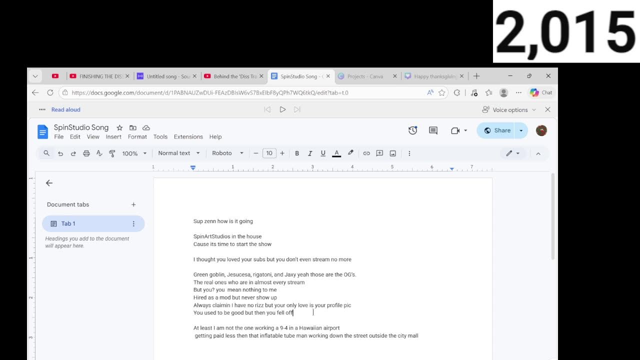 FINISHING THE DISS TRACK - JOIN UP (Portrait) (Portrait) (Portrait)