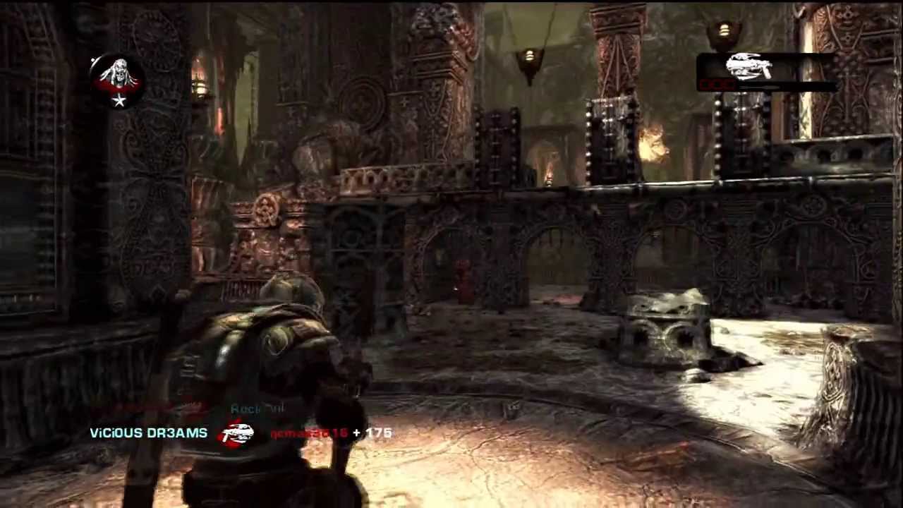 Gears of War 2 montage -  ViCi0US DR3AMS 1st Torque Bow Montage