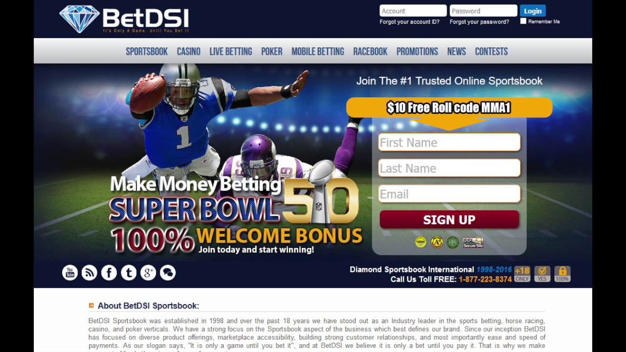 BetDSI Promo Code