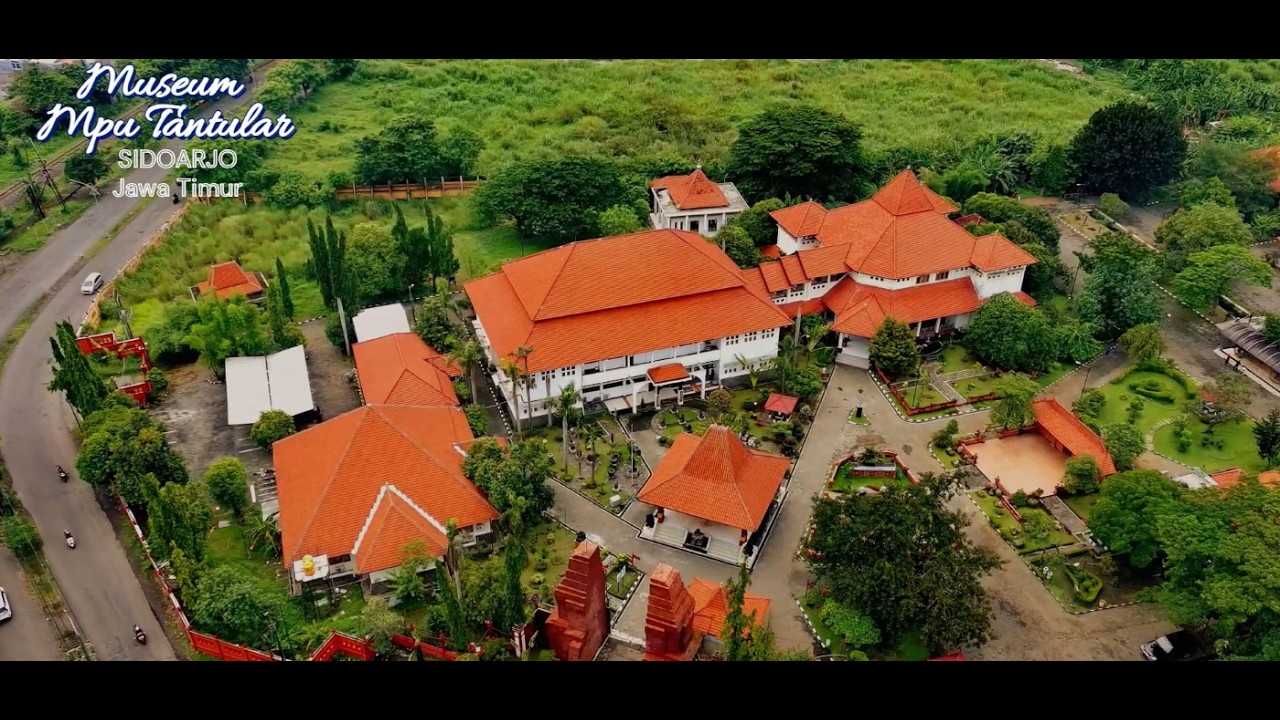 MPU TANTULAR Sidoarjo museum / Drone View