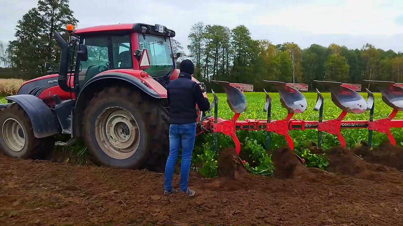 😈Valtra T152 NA 2 koła czyli ORKA⛔ Bez kierowcy Siew żyta i nawozu Case 95 w jeden dzień GR Świątek