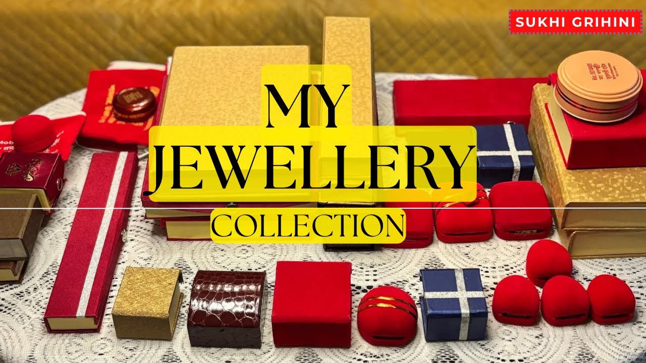 আমার গোল্ড কালেকশন ✨ | Stunning Gold Jewellery Collection | Sukhi Grihini