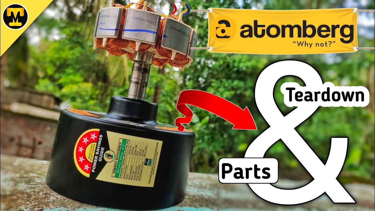 Teardown Atomberg Renesa Bldc  Fan & Parts Quality Explain ||