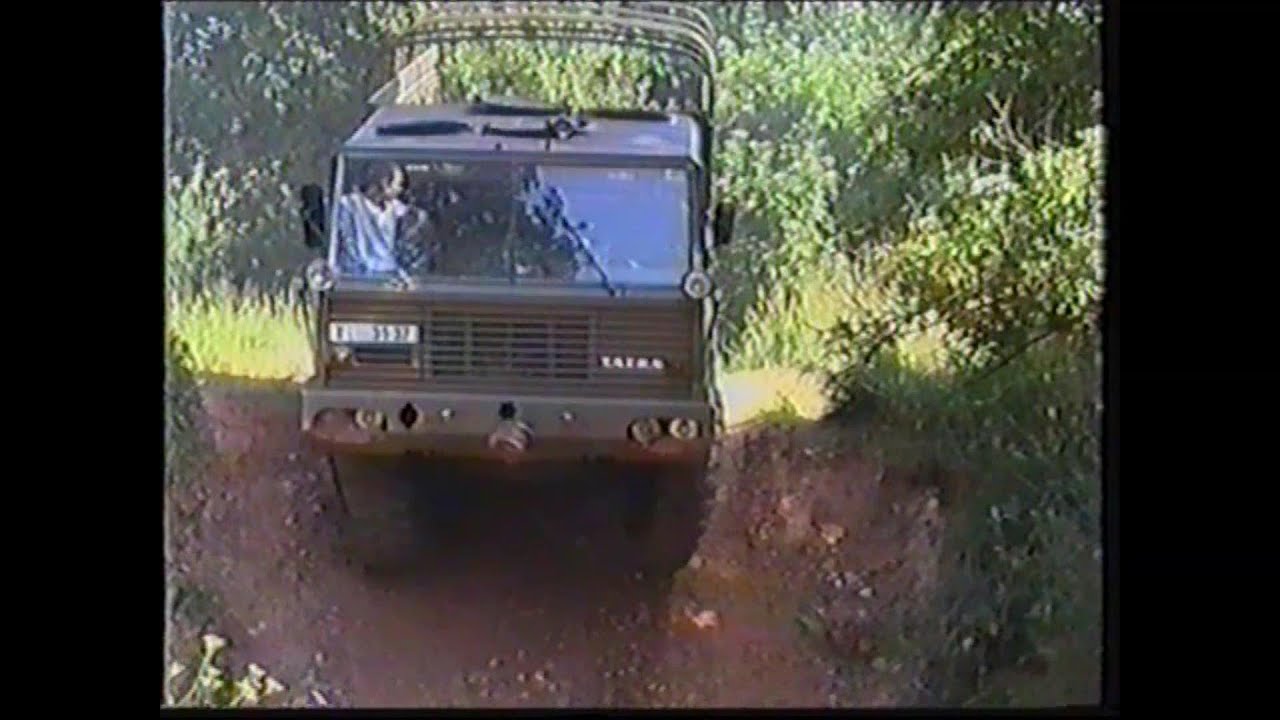 Tatra 813 Kolos - jízda v terénu 3 část (off-road riding)