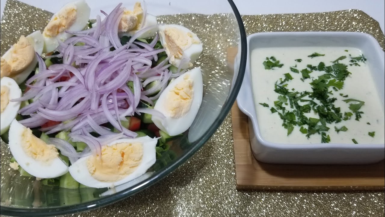 Sauce vinaigrette allegée au yaourt nature