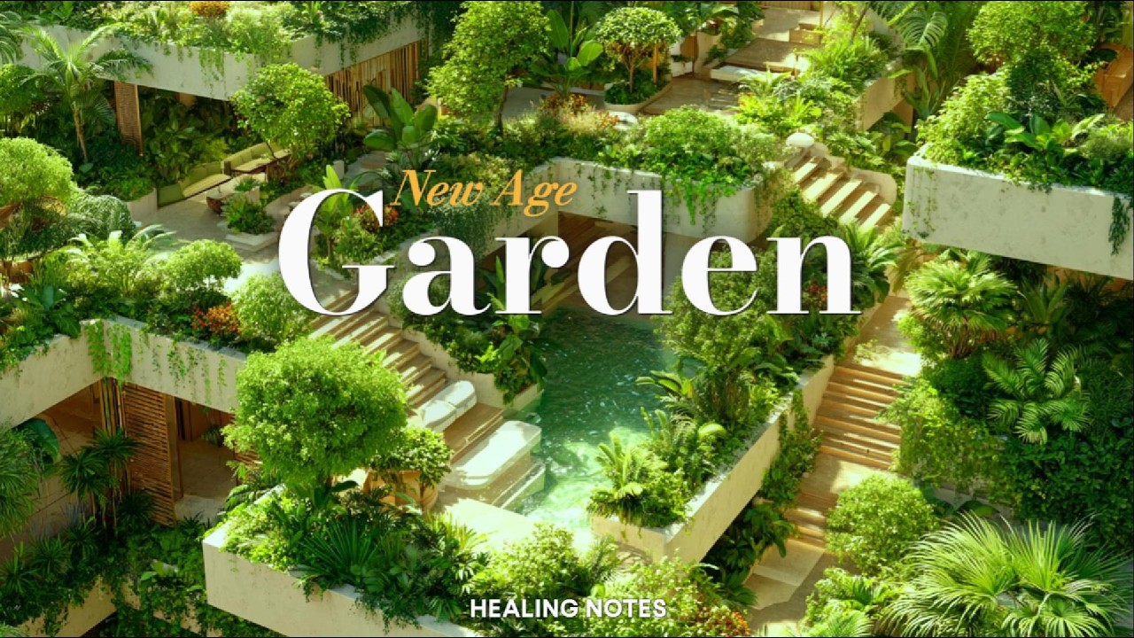 [ 초록 식물 정원의 뉴에이지 음악 ] – Green Garden Orchestra | 초록빛으로 흐르는 오케스트라 | 자연음악