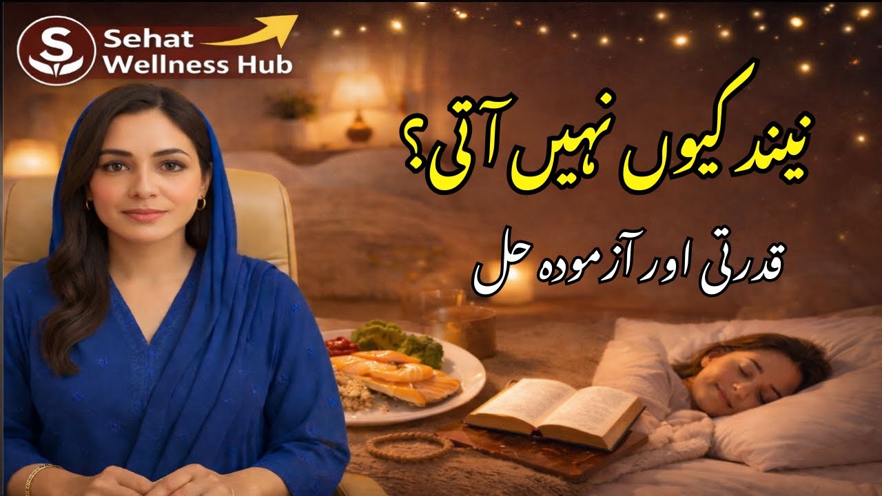 نیند کی کمی کا اصل سبب اور حل | Insomnia Treatment Without Pills