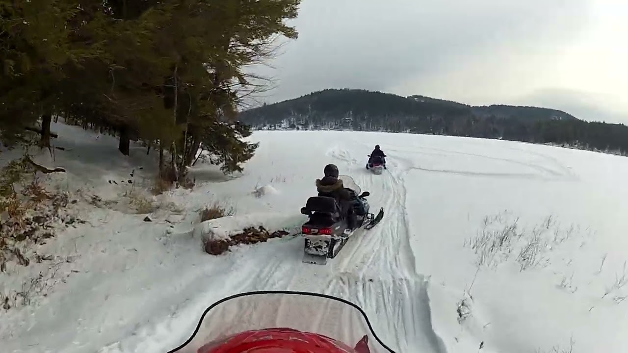 Snowmobiling in the Adirondacks #snowmobile #snowmobiling