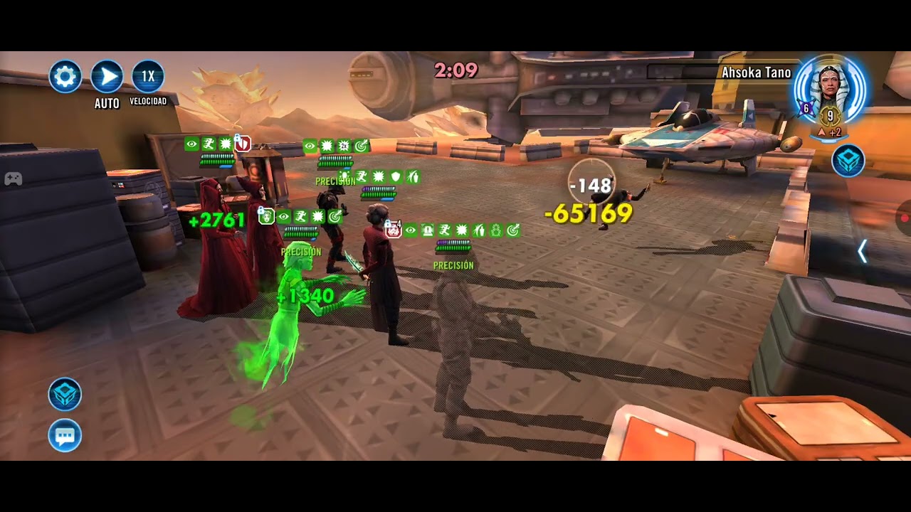 SWGOH GM vs GLAT