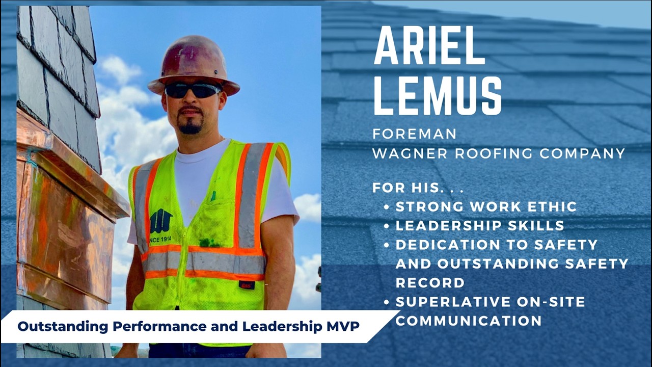 2026 MVP Winner for Outstanding Performance and Leadership - Ariel Lemus