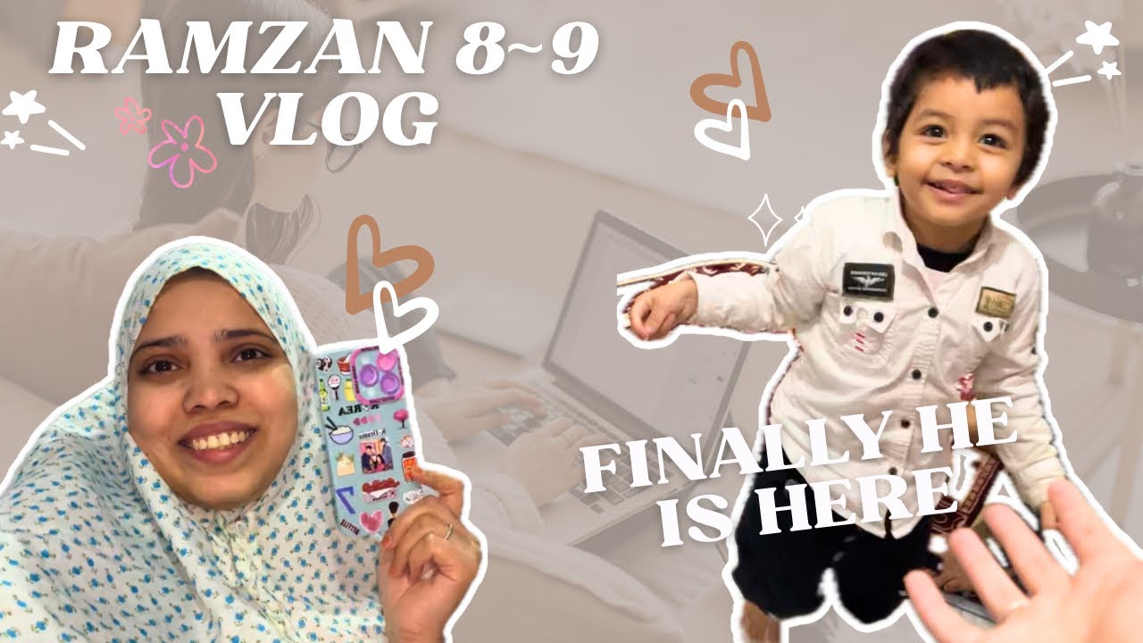 Finally Ali , Bhai & Bhabhi are home \ lonliness gone #ramzanvlog #nfvlog #iftarprep 