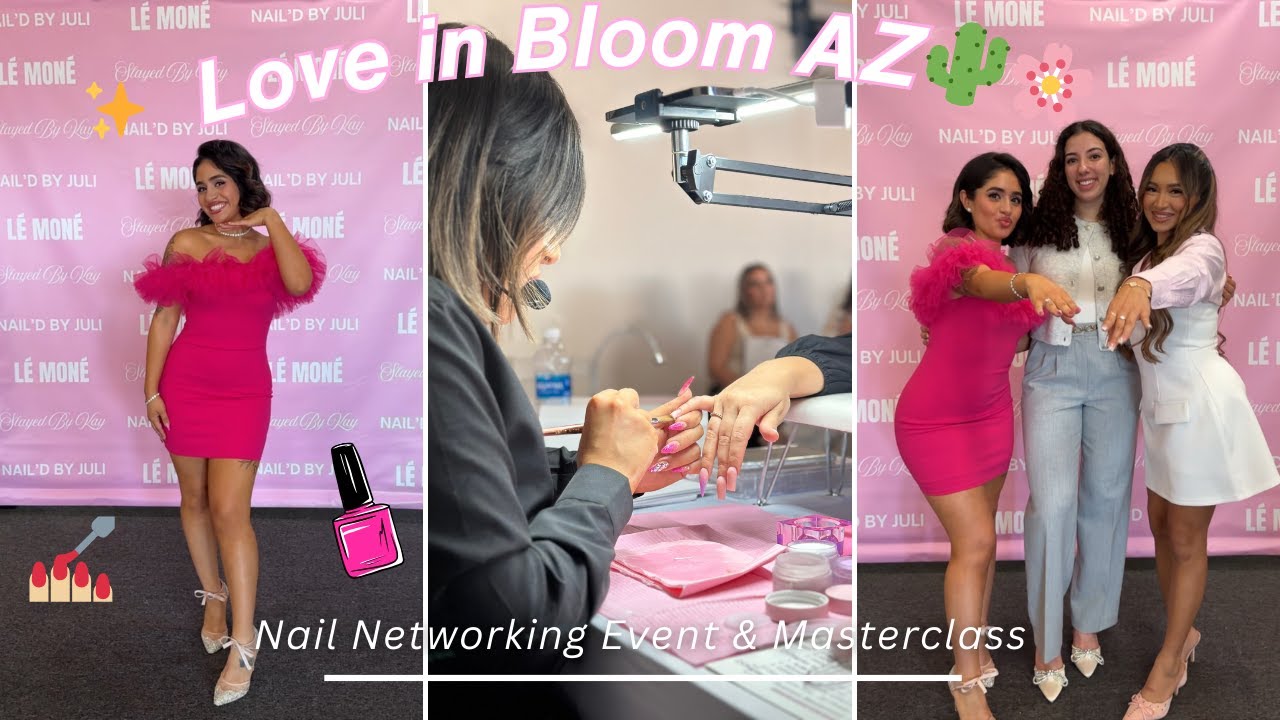 За кулисами: мероприятие Love in Bloom Nail и волшебство нетворкинга!