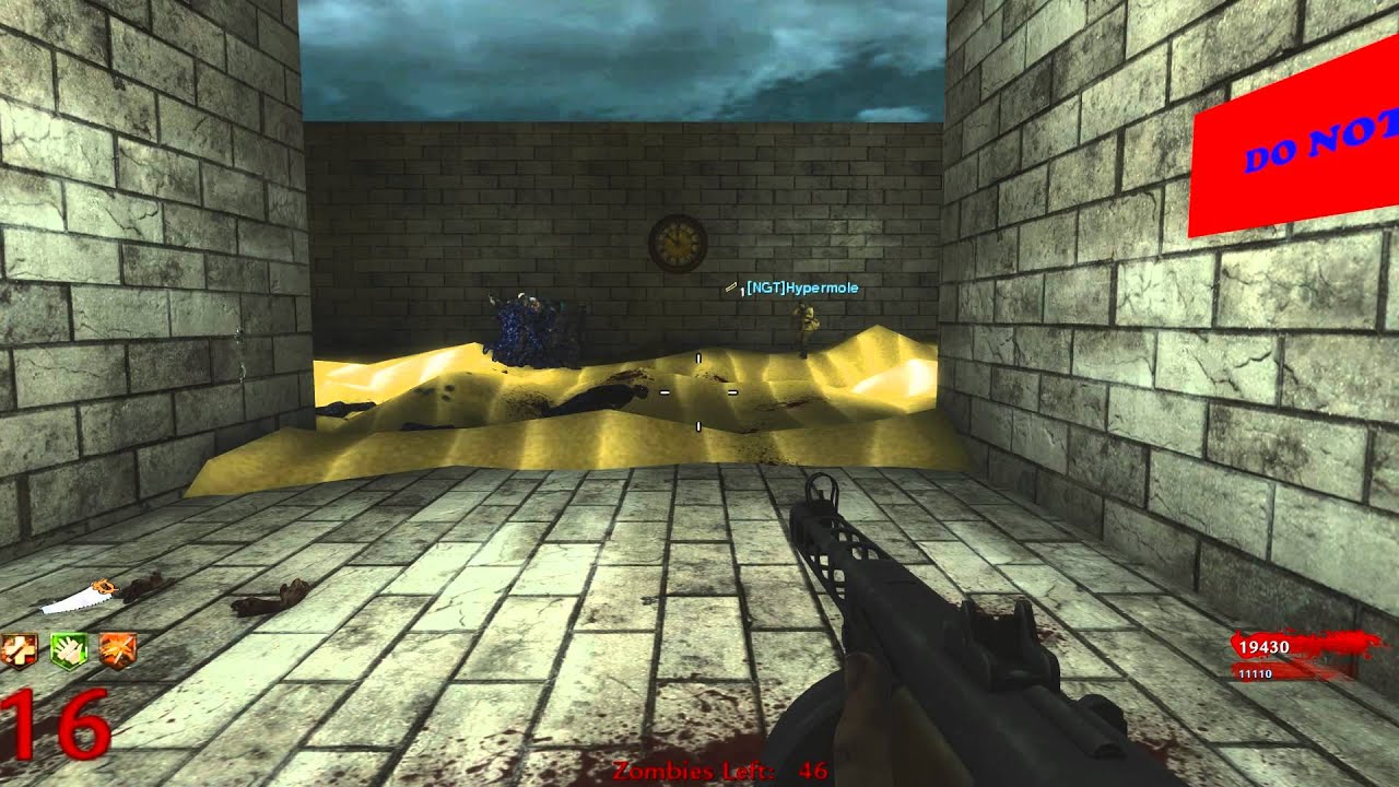 Call of Duty Custom Zombies: INVISIBLE ZOMBIES?▐ Upgrade the Do NOT Upgrade Me Gun??? (Part 4)