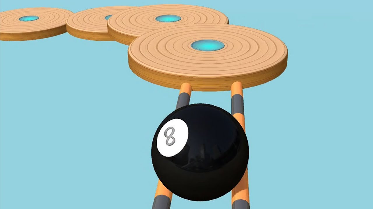 Rolling Ball Runner Speedrun Gameplay Max Level 2