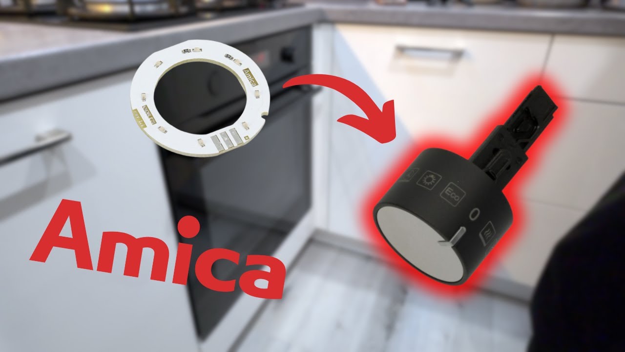Jak wymienić podświetlenie pokręteł w piekarniku Amica?